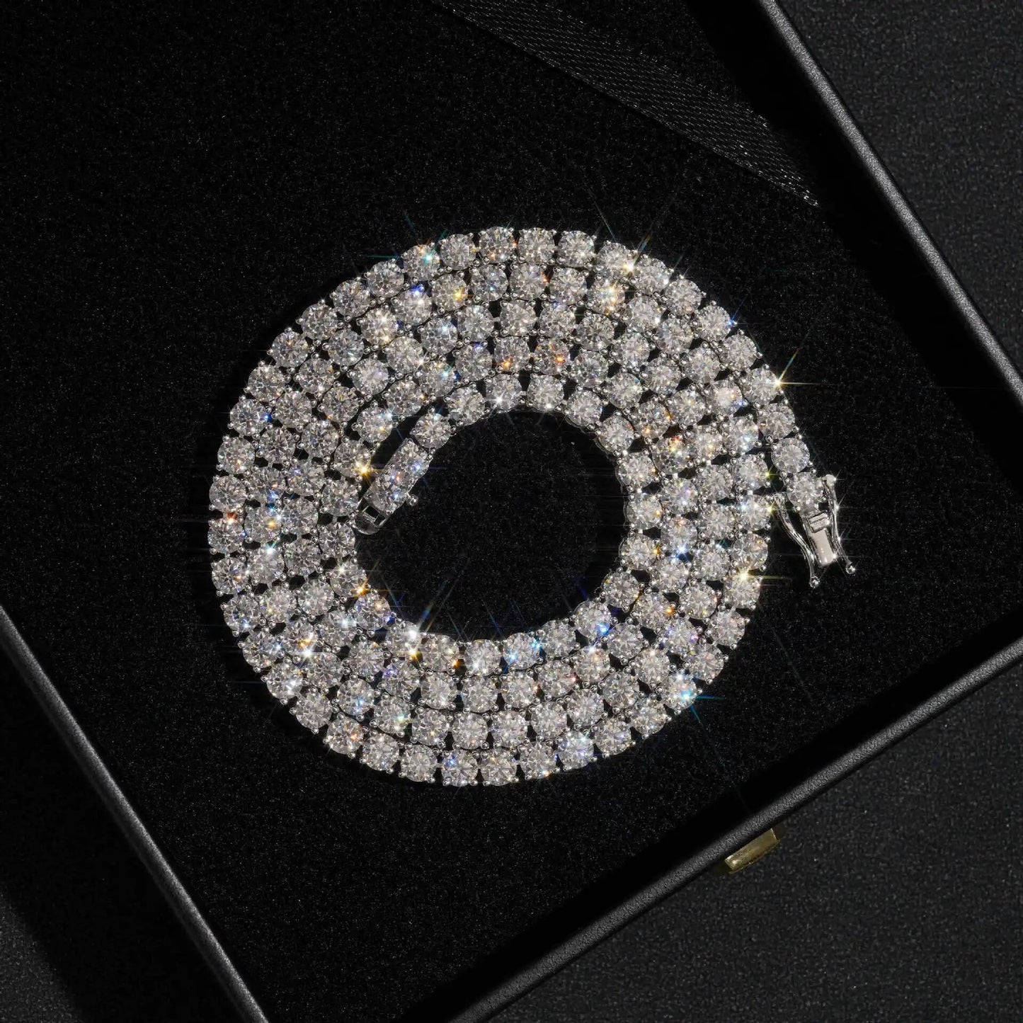 Moissanite Tennis Necklace