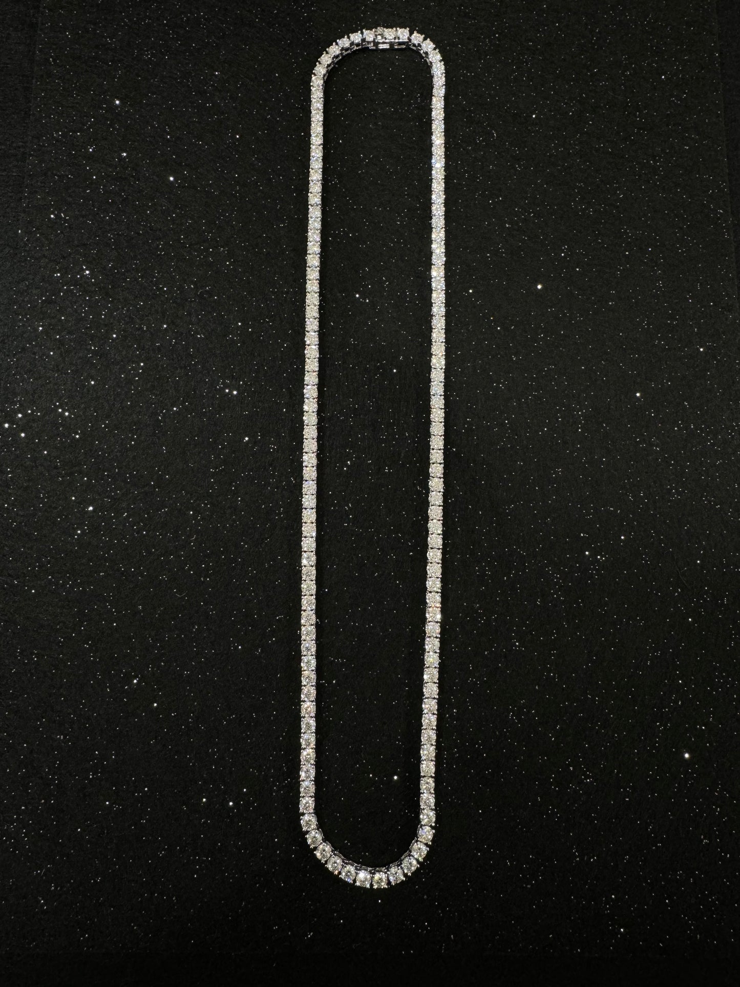 Moissanite Tennis Necklace