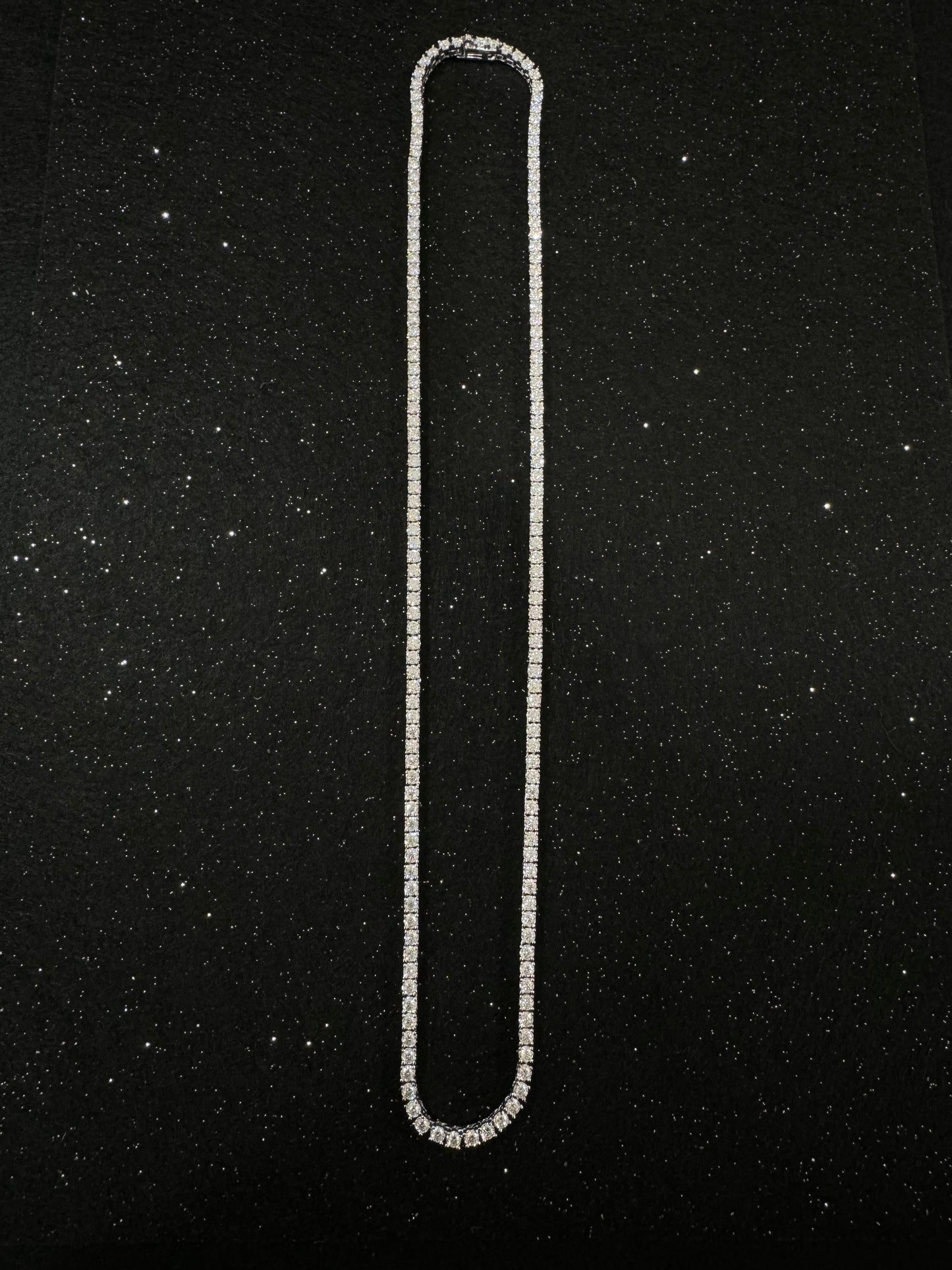 Moissanite Tennis Necklace