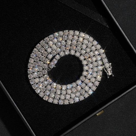 Moissanite Tennis Necklace