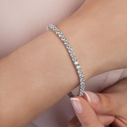 Moissanite Tennis Bracelet