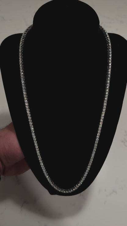 Moissanite Tennis Necklace