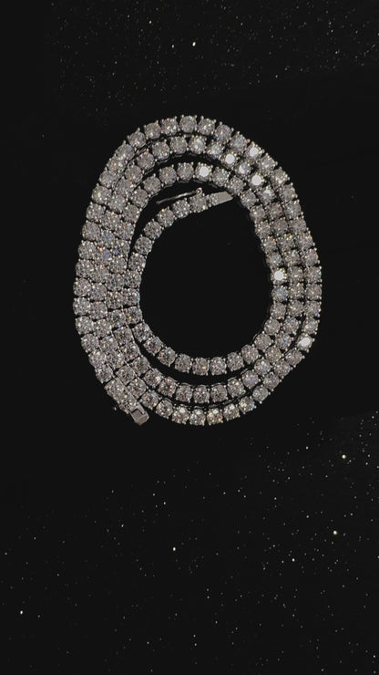 Moissanite Tennis Necklace